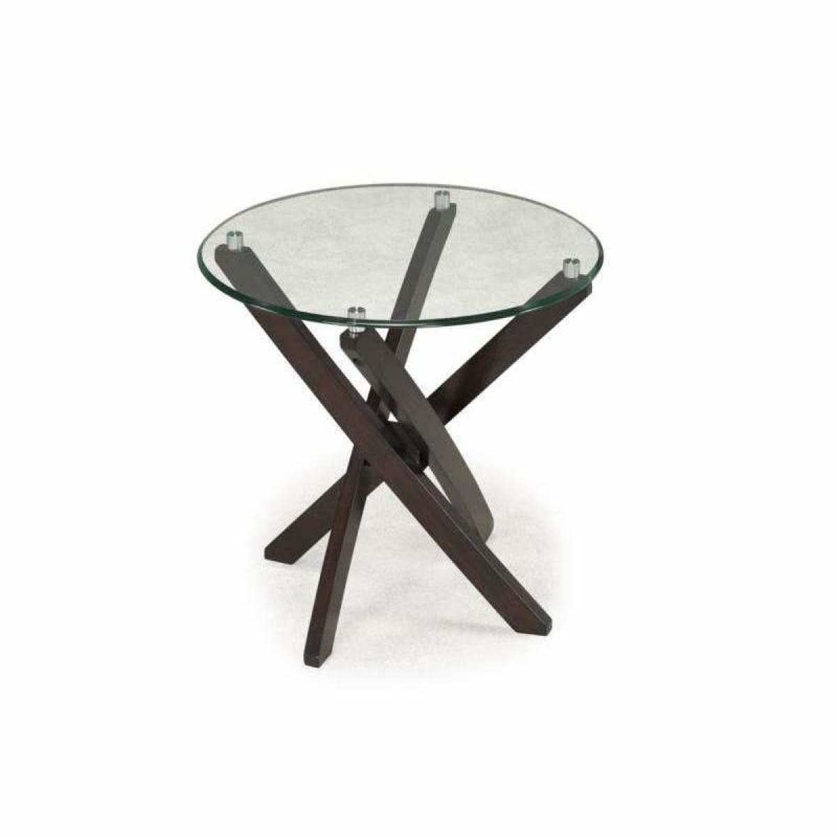 Xenia Round End Table - END TABLE/SIDE TABLE