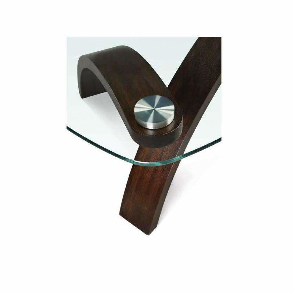 Allure Pie Shaped Cocktail Table - COFFEE TABLE