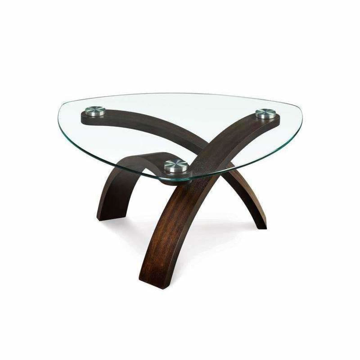 Allure Pie Shaped Cocktail Table - COFFEE TABLE