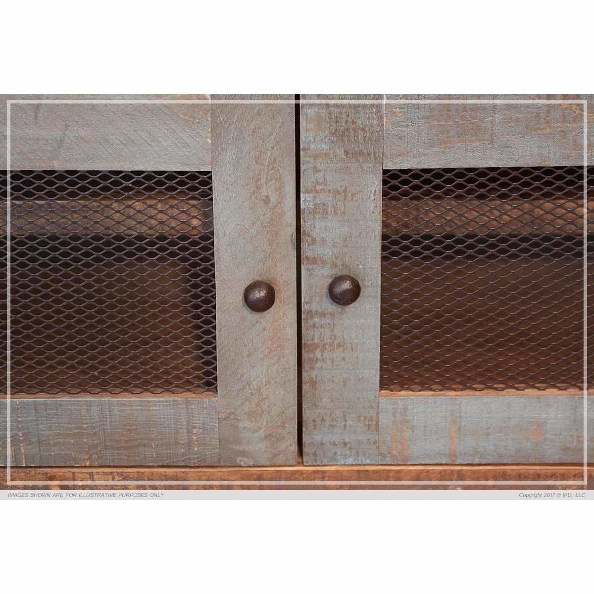 966 Antique 62 Tv Stand - ENTERTAINMENT CONSOLE