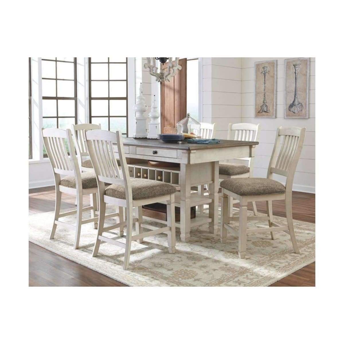 Bolanburg 5-Piece Counter Dining Room Set - DININGCOUNTERHEIGHT