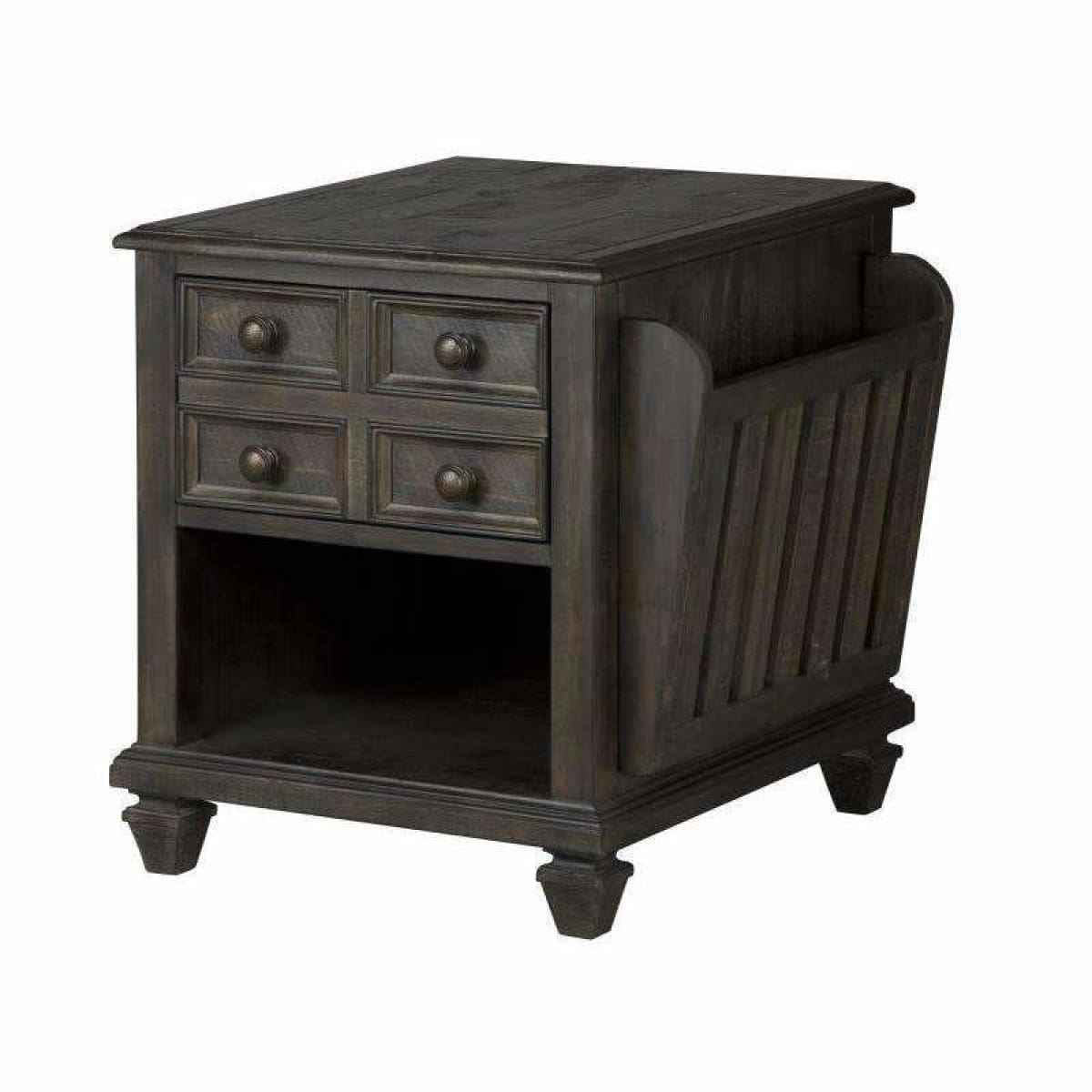 Burkhardt Magazine End Table - END TABLE/SIDE TABLE