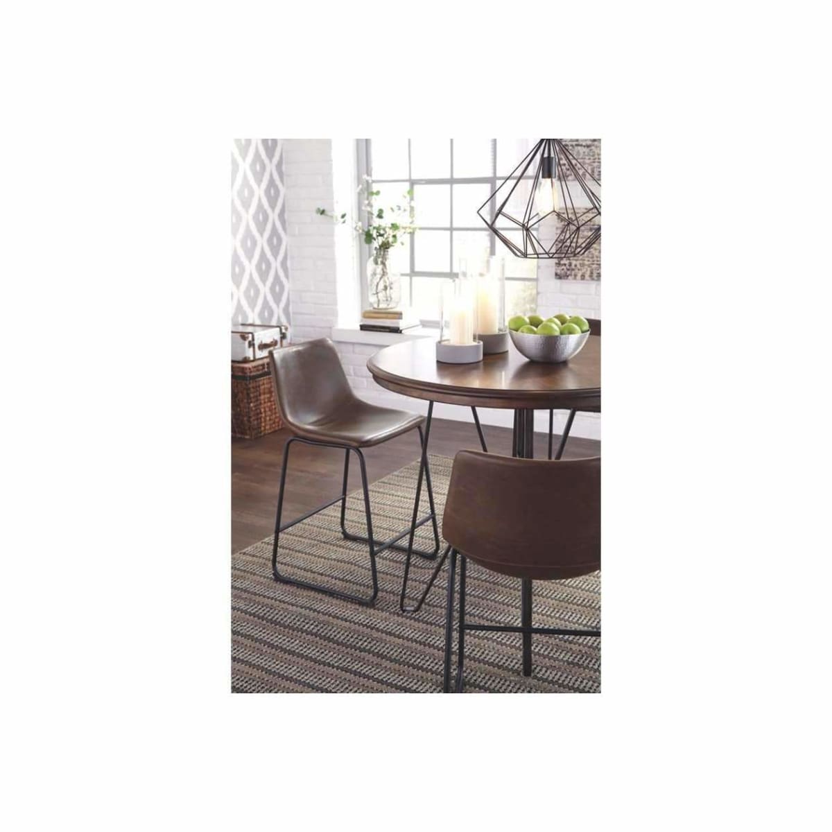 Centiar Counter Height Dining Room Table With 4 Stools - DININGCOUNTERHEIGHT
