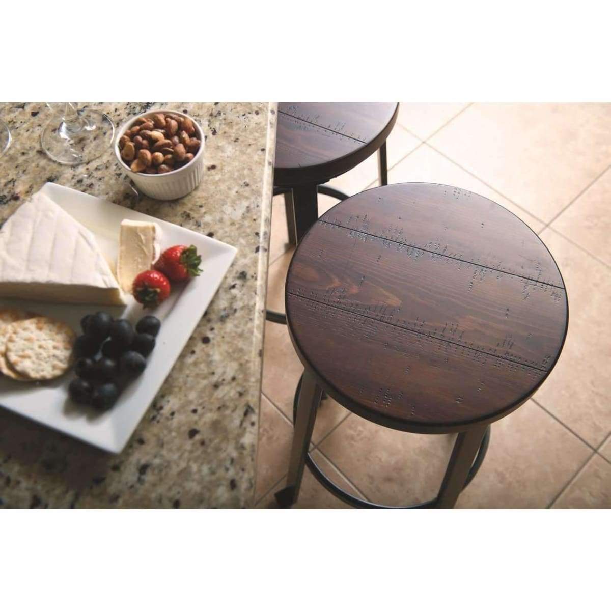 Challiman Counter Height Bar Stool - BAR STOOL