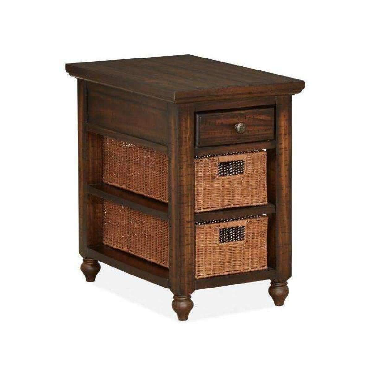 Cottage Lane Rectangular Chairside End Table - END TABLE/SIDE TABLE