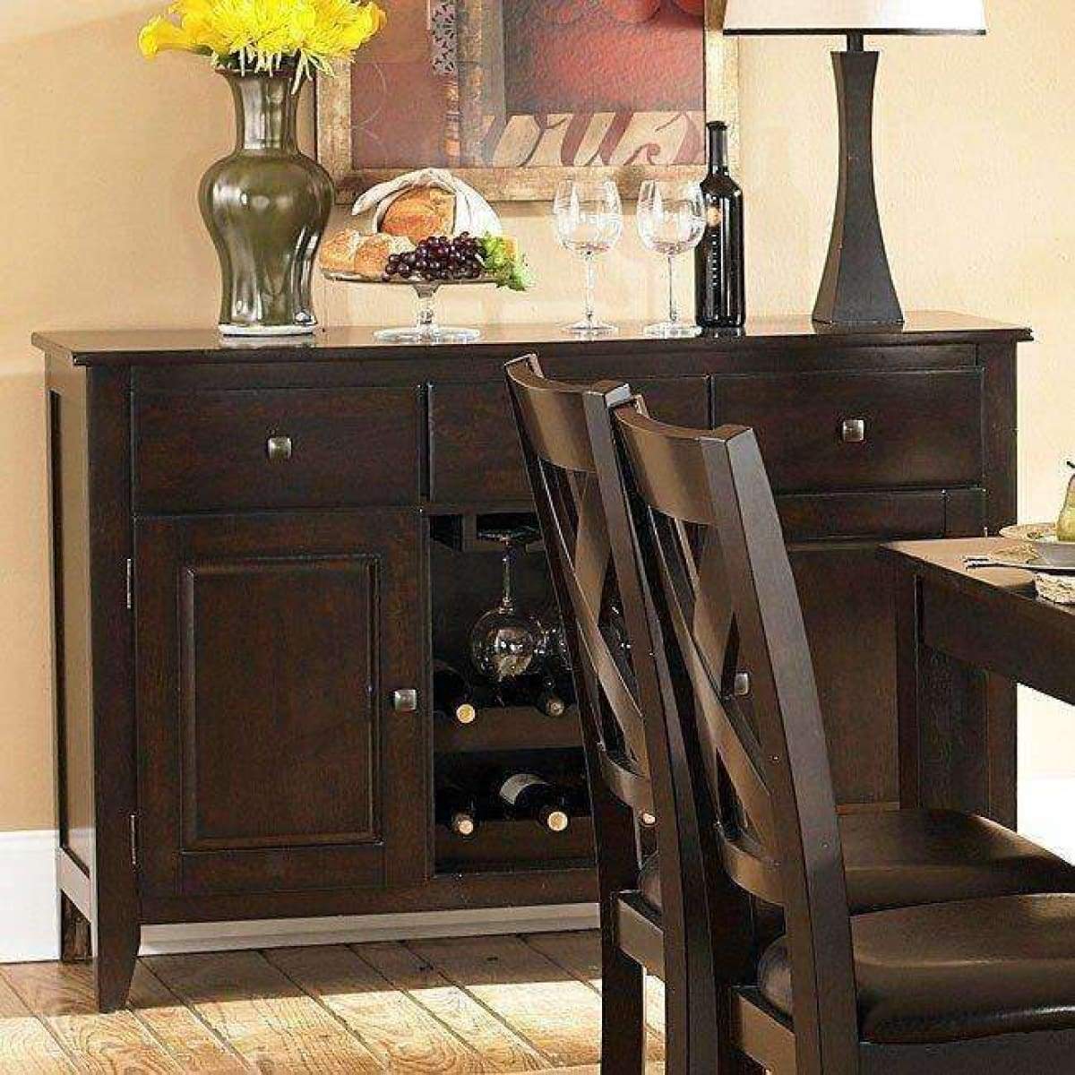 Crown Point Dining Set - DININGCOUNTERHEIGHT