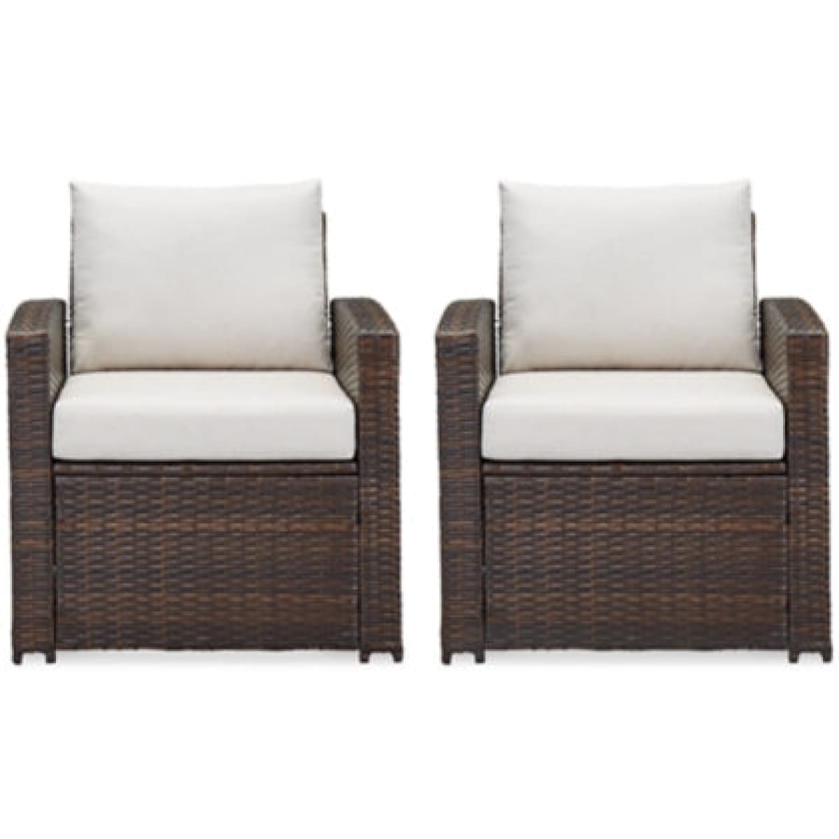 East Brook Lounge Chair with Cushion 2Pc Set - 28.13 W x 28 D x 30 H - Outdoor Sofa