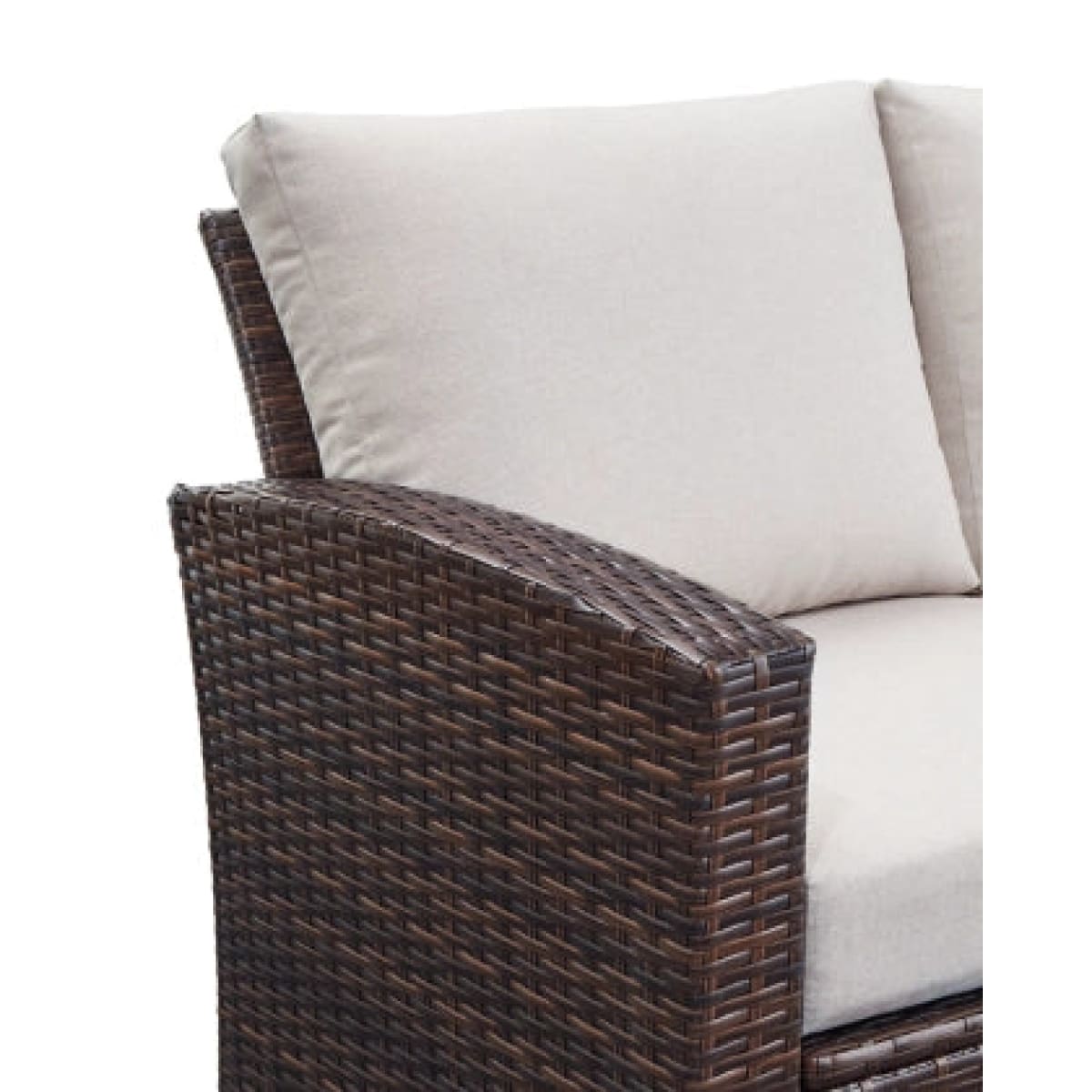 East Brook Outdoor Loveseat with Table (Set of 2) - Outdoor Sofa