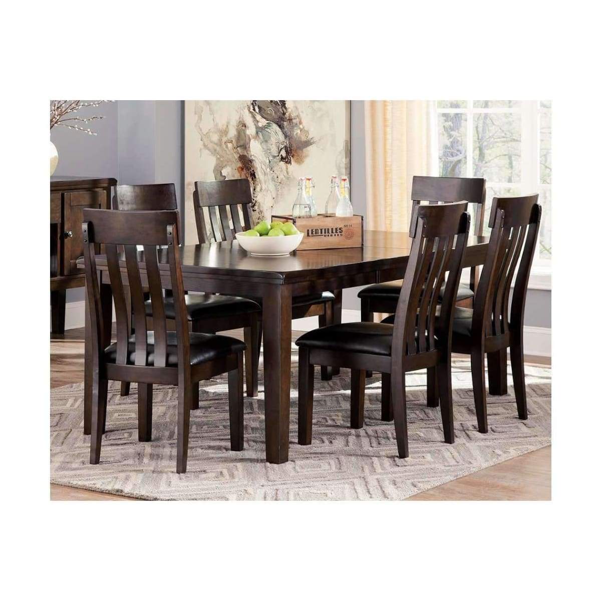 Haddigan 6pc Dining Room Set - DININGCOUNTERHEIGHT