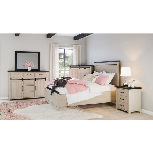 Madison Country Panel Beds-White - BED
