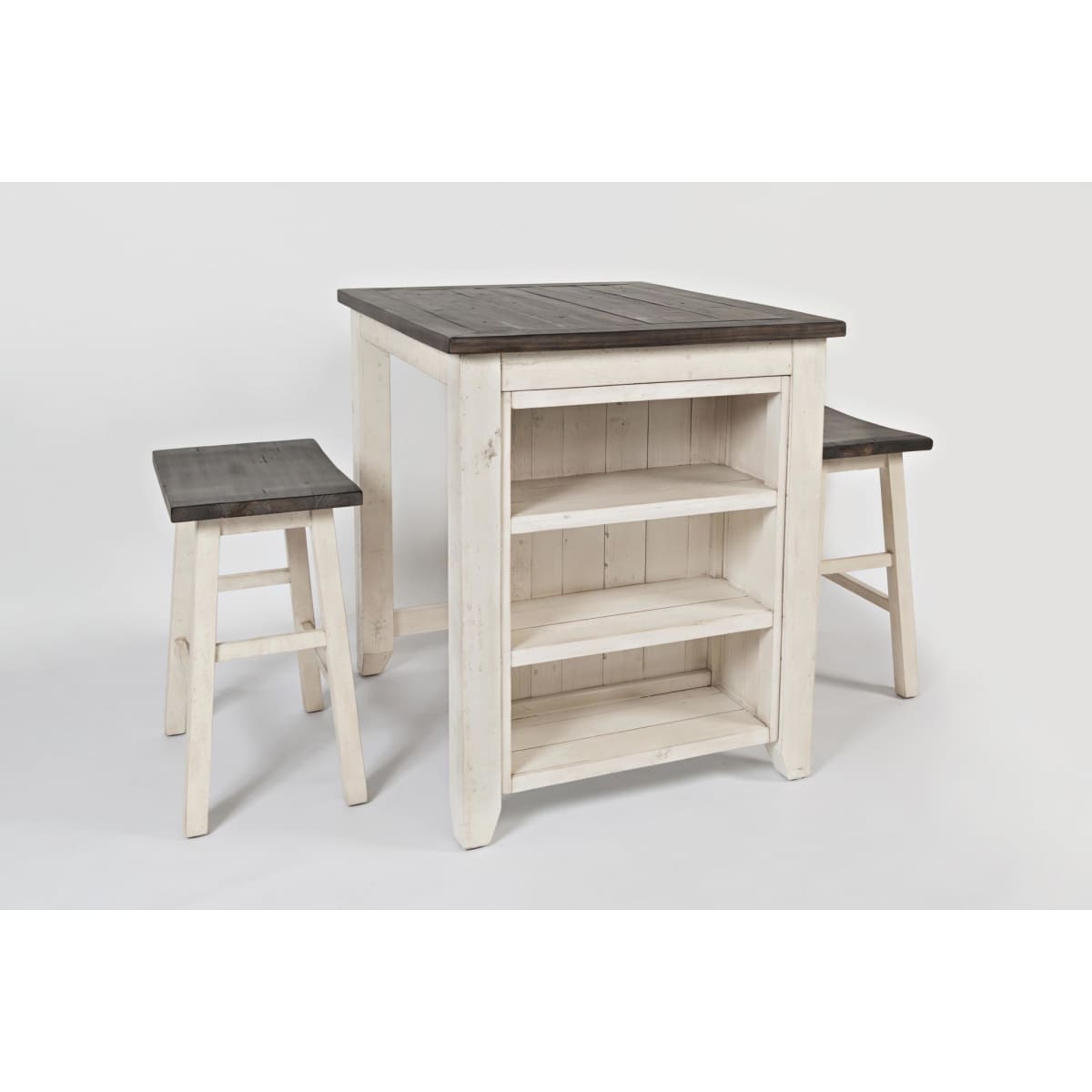 Madison County 3pc Counter Height Table Set - 36X30 - DININGCOUNTERHEIGHT
