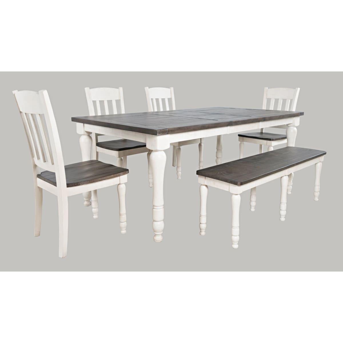 Madison County 6pc Casual Dining Set - 42X60X78 - DININGCOUNTERHEIGHT