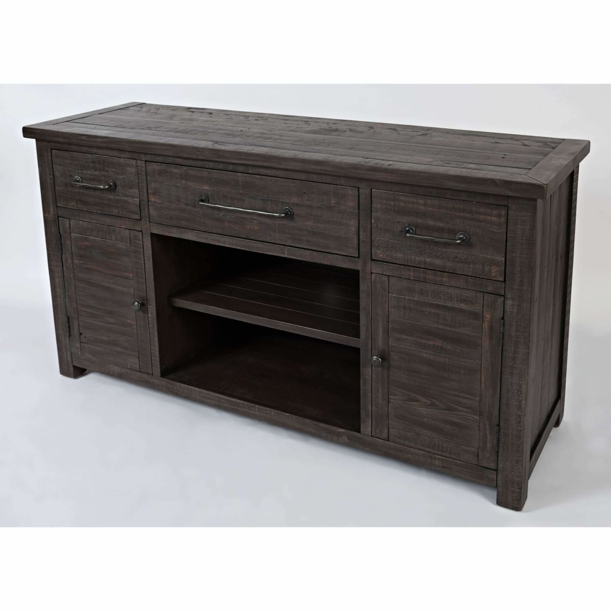 Madison County Barnwood 60 Console - ENTERTAINMENT CONSOLE