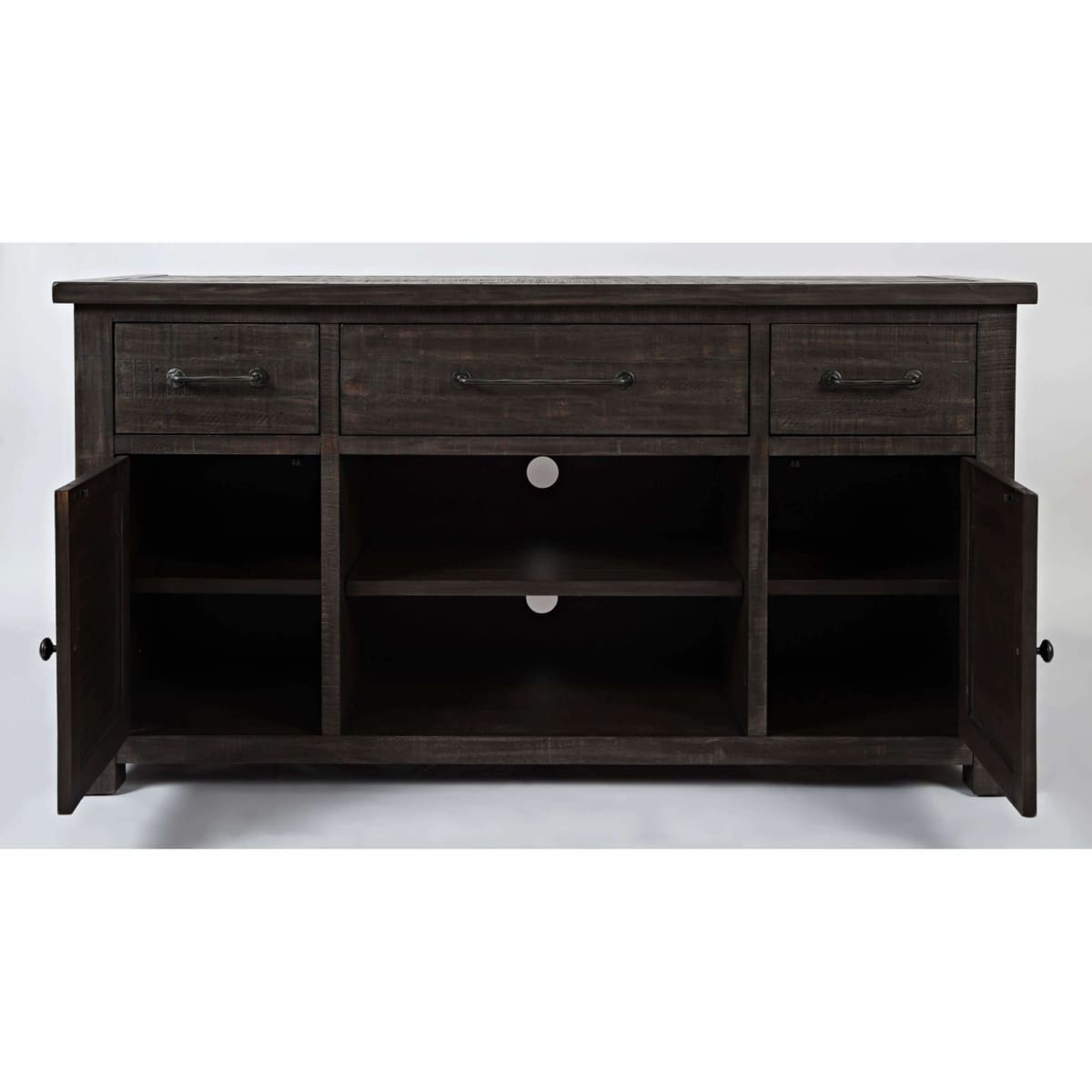 Madison County Barnwood 60 Console - ENTERTAINMENT CONSOLE