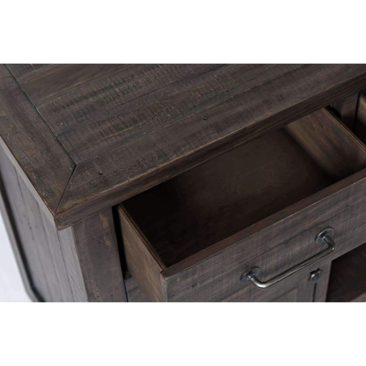 Madison County Barnwood 70 Console - ENTERTAINMENT CONSOLE