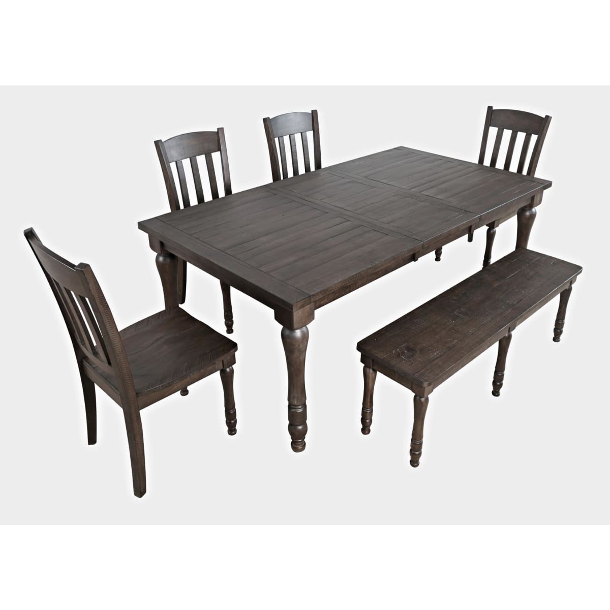 Madison County Barnwood Casual Dining Set - 42X60X78 - DININGCOUNTERHEIGHT