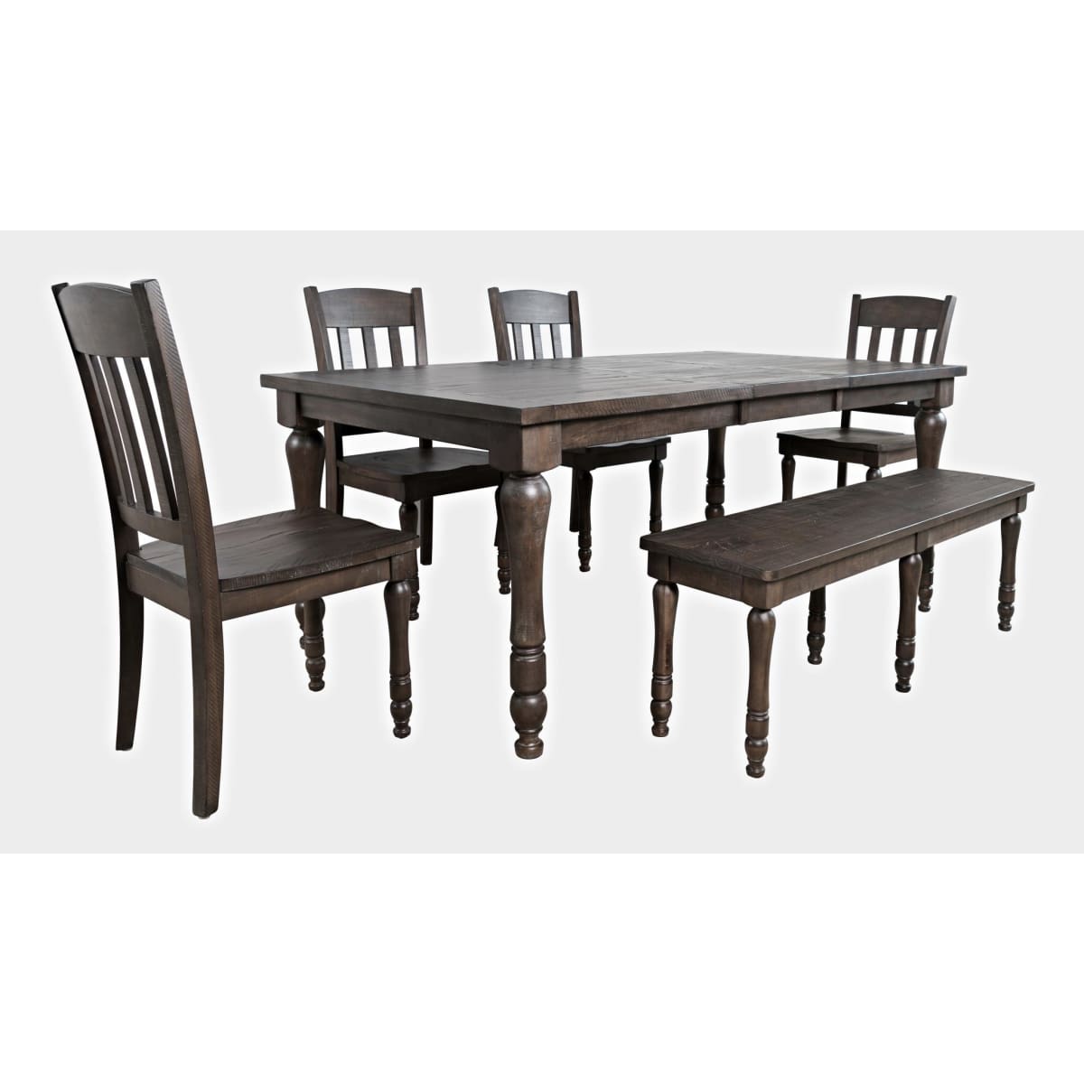 Madison County Barnwood Casual Dining Set - 42X60X78 - DININGCOUNTERHEIGHT