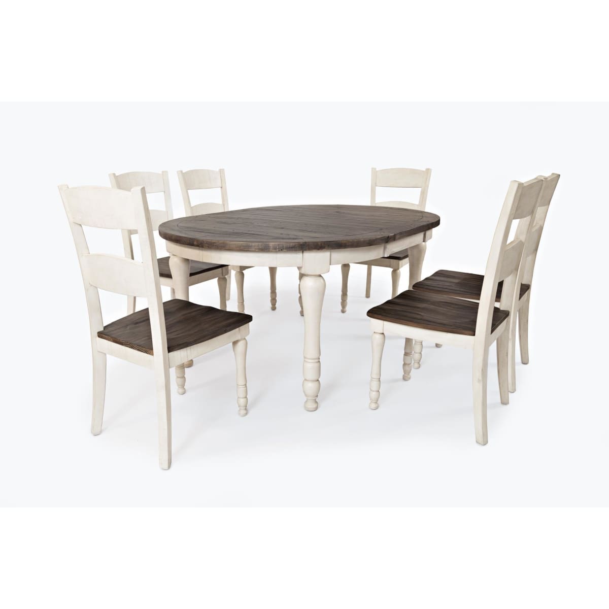 Madison County Round/Oval Dining Set - 48X48X66 - DININGCOUNTERHEIGHT