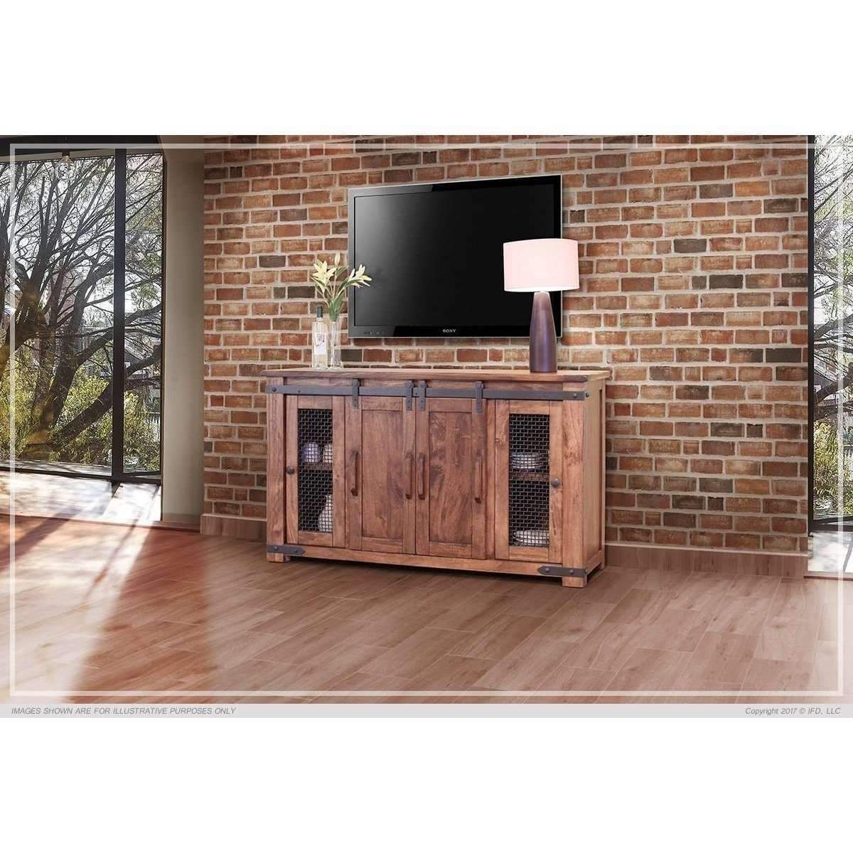 867 Parota 60 Tv Stand - ENTERTAINMENT CONSOLE