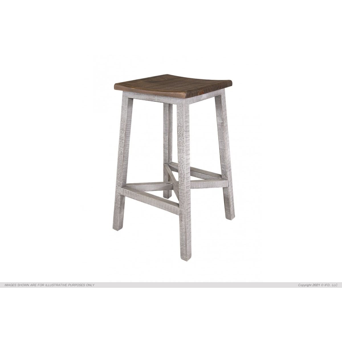 Pueblo Grey Bar - 76 x 26 1/2 x 42 - BAR