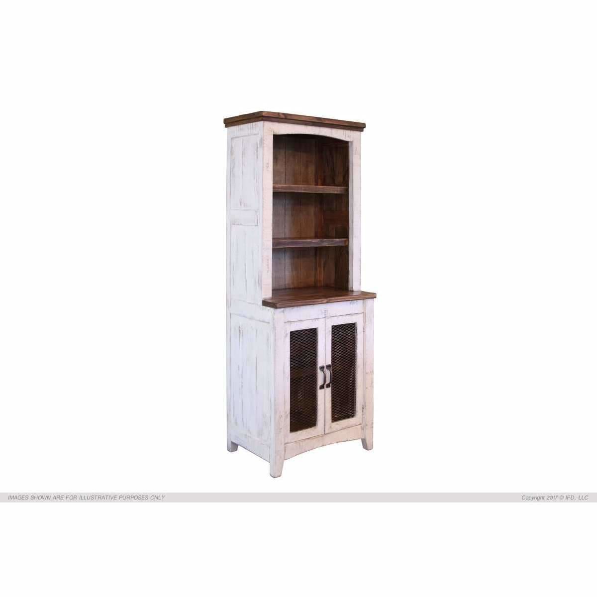 Pueblo White Entertainment Unit - ENTERTAINMENT CONSOLE