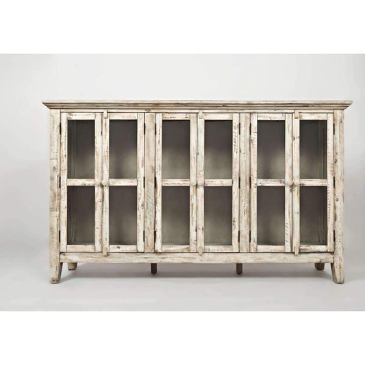 Rustic Shores 70 Scrimshaw Accent Cabinet - accent cabinet