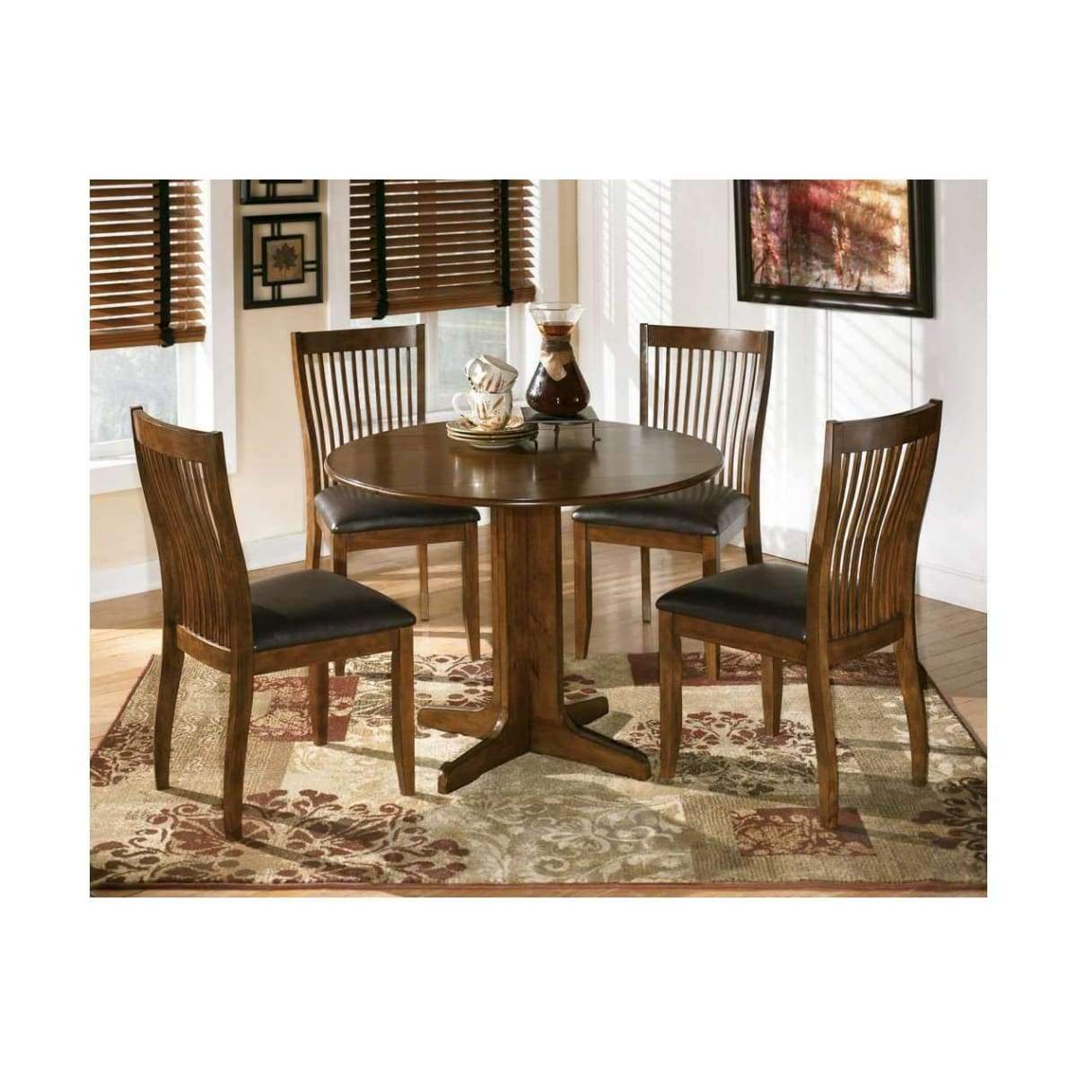 Stuman Dining Room Table Set - DININGCOUNTERHEIGHT