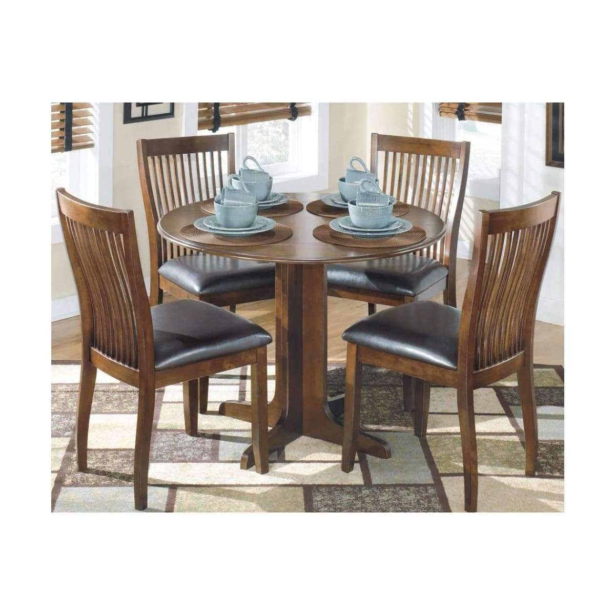 Stuman Dining Room Table Set - DININGCOUNTERHEIGHT