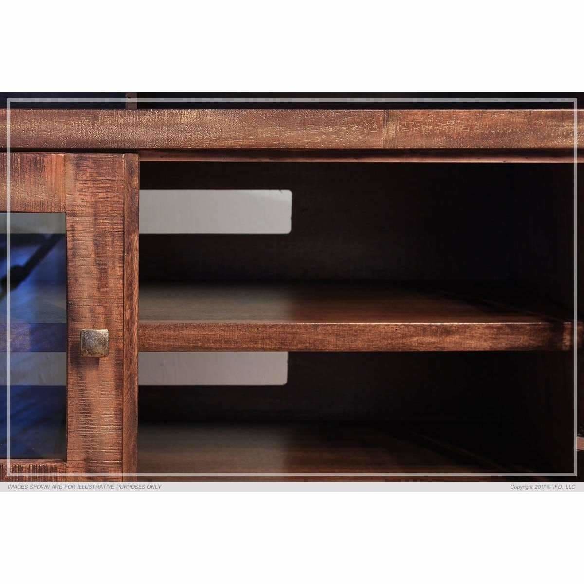 560 Urban Gold 76 Tv Stand - ENTERTAINMENT CONSOLE