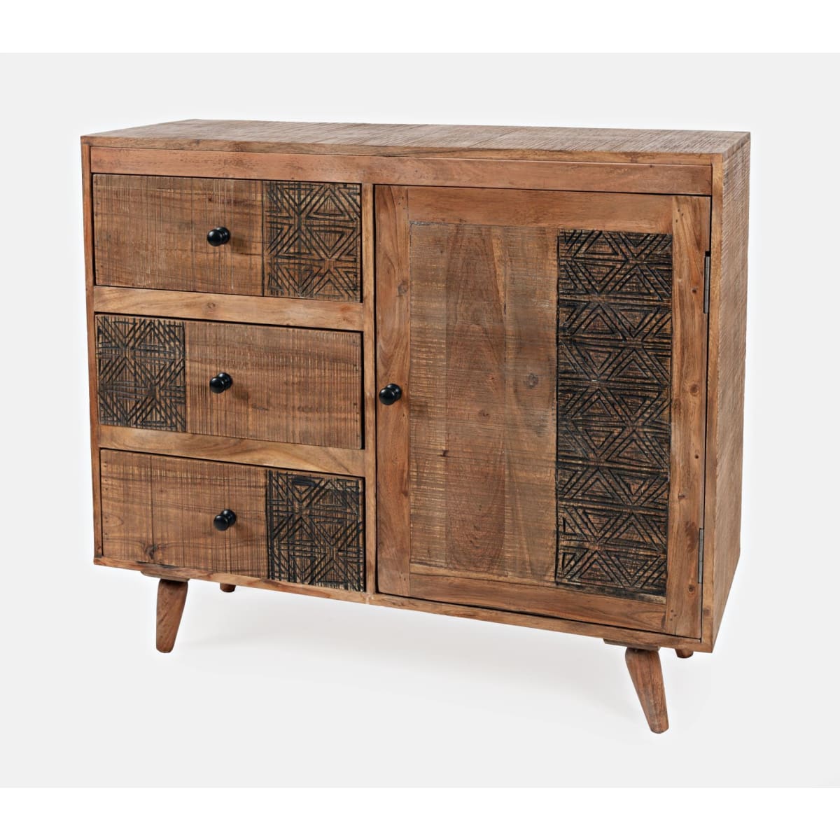 Urban Village 1 Door Accent Chest - 37.5X14X33 - accent cabinet