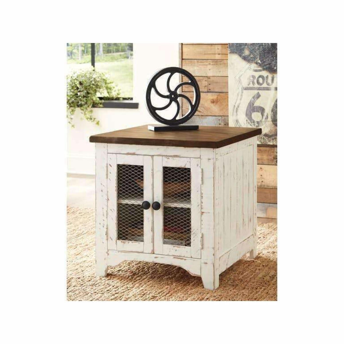 Wystfield Chair and Side Table - END TABLE/SIDE TABLE