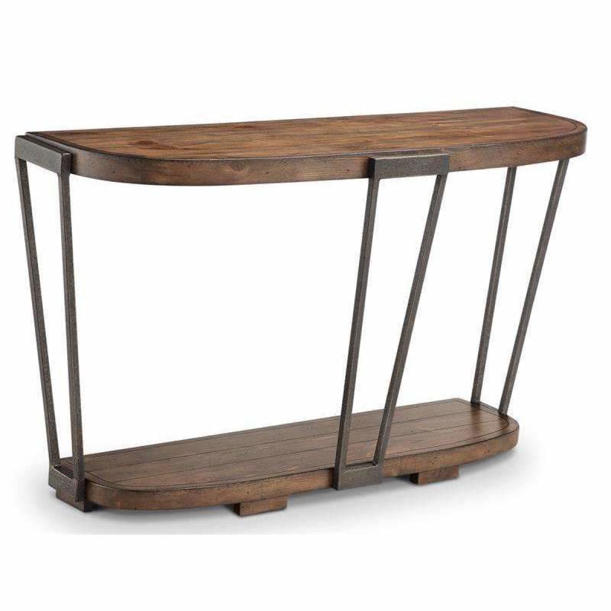 Yukon Demilune Sofa Table - CONSOLE TABLE