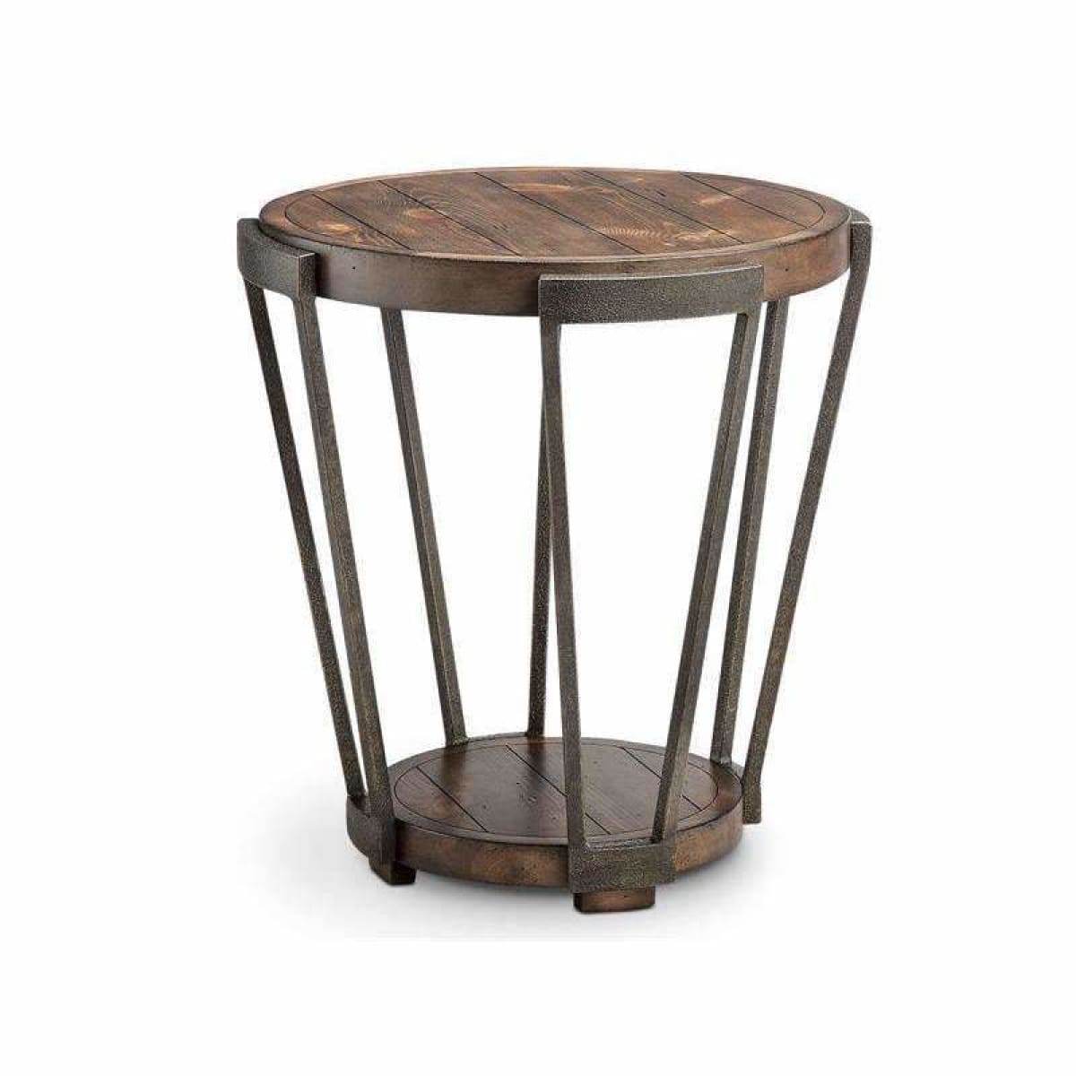 Yukon Round End Table - END TABLE/SIDE TABLE