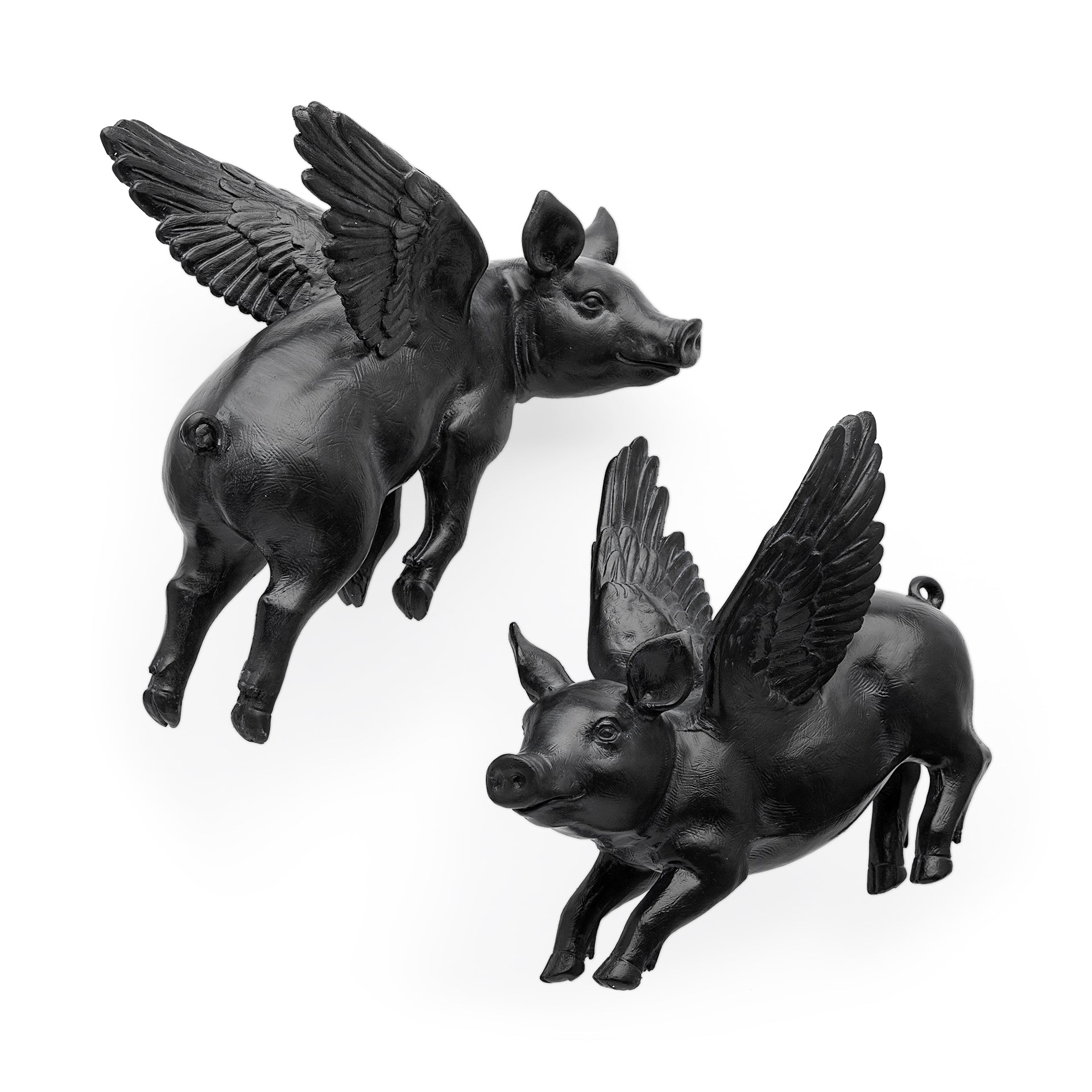 Hogbadi Wall Decor Black Resin - alternative-wall-decor