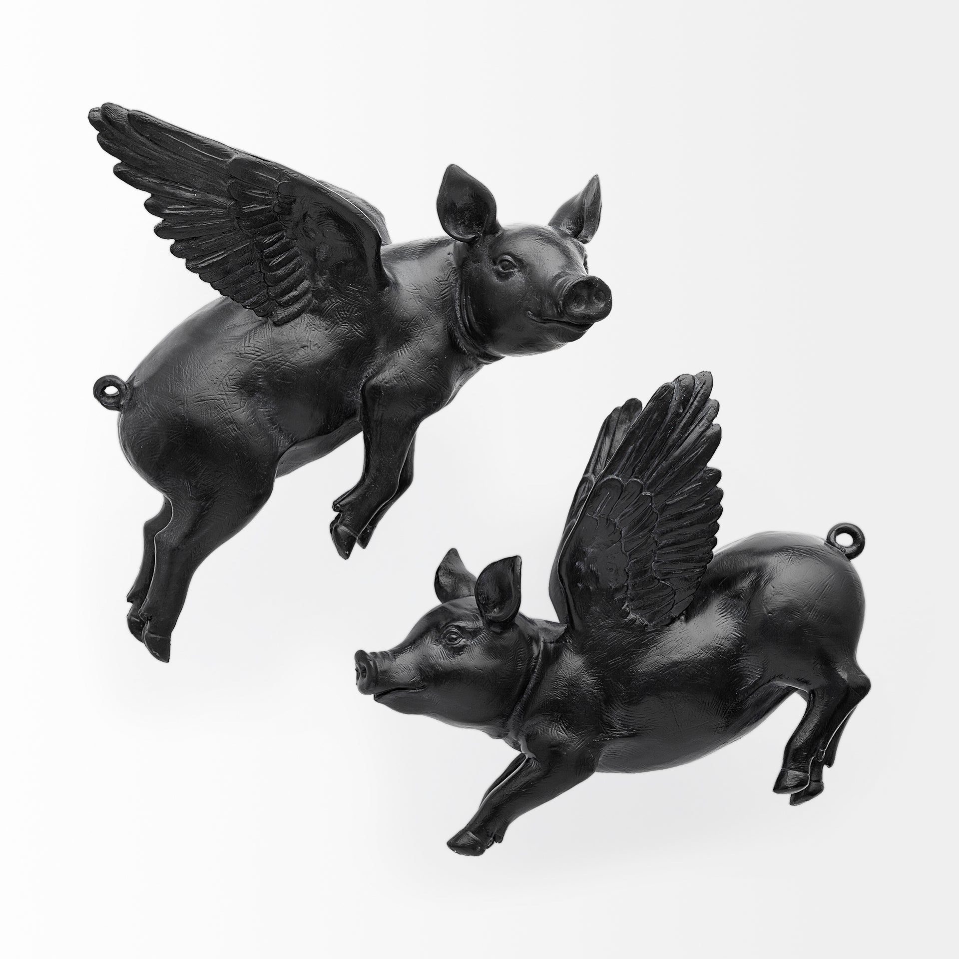 Hogbadi Wall Decor Black Resin - alternative-wall-decor