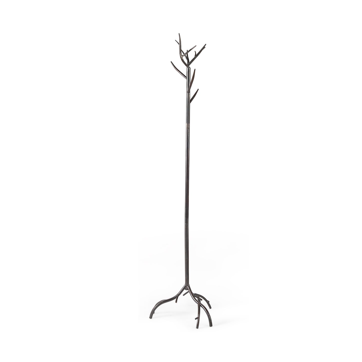Annex 17 x 69 Dark Copper Metal Coat Rack