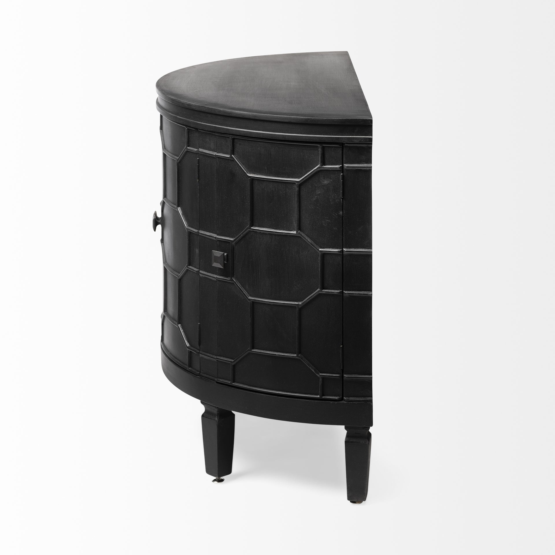Romers Accent Cabinet Black Wood - acc-chest-cabinets