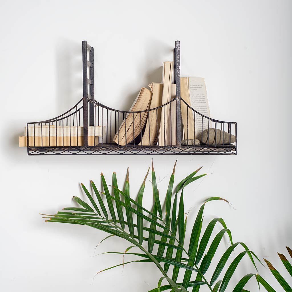 Fran Wall Furniture Black Metal - wall-furniture