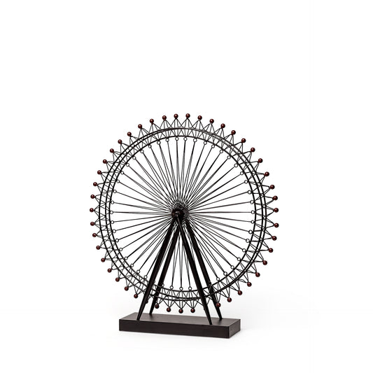 London Eye 3L x 25W Black Metal London Eye Replica