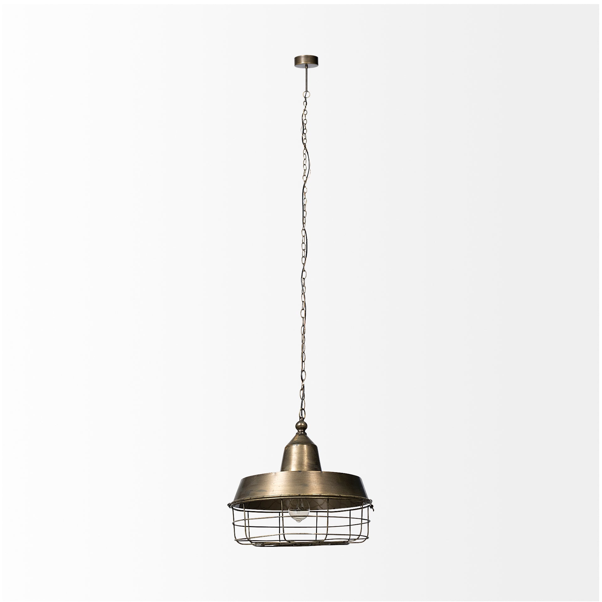 Tahla Pendant Light Gold Metal - pendant-light