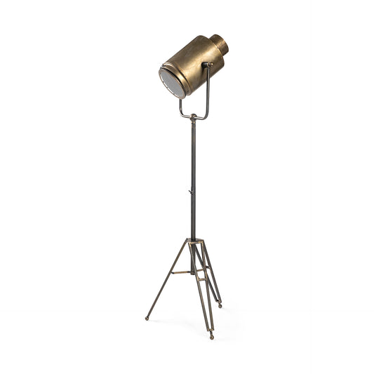 Debdou Floor Lamp Gold Metal