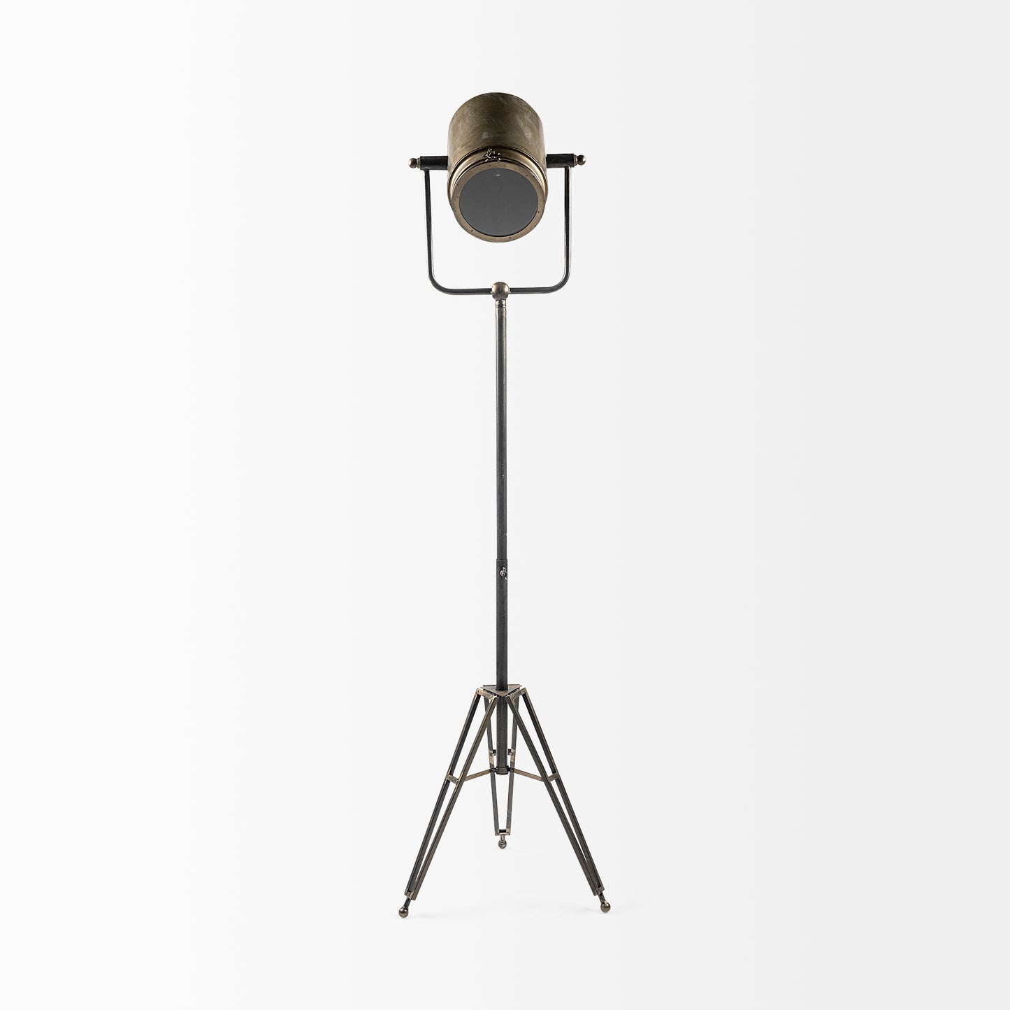 Debdou Floor Lamp Gold Metal - floor-lamps