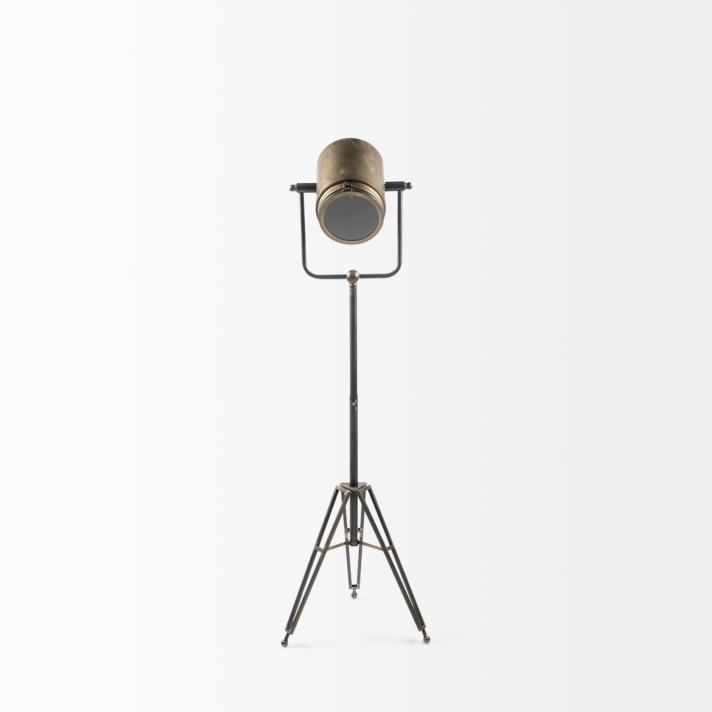 Debdou Floor Lamp Gold Metal - floor-lamps