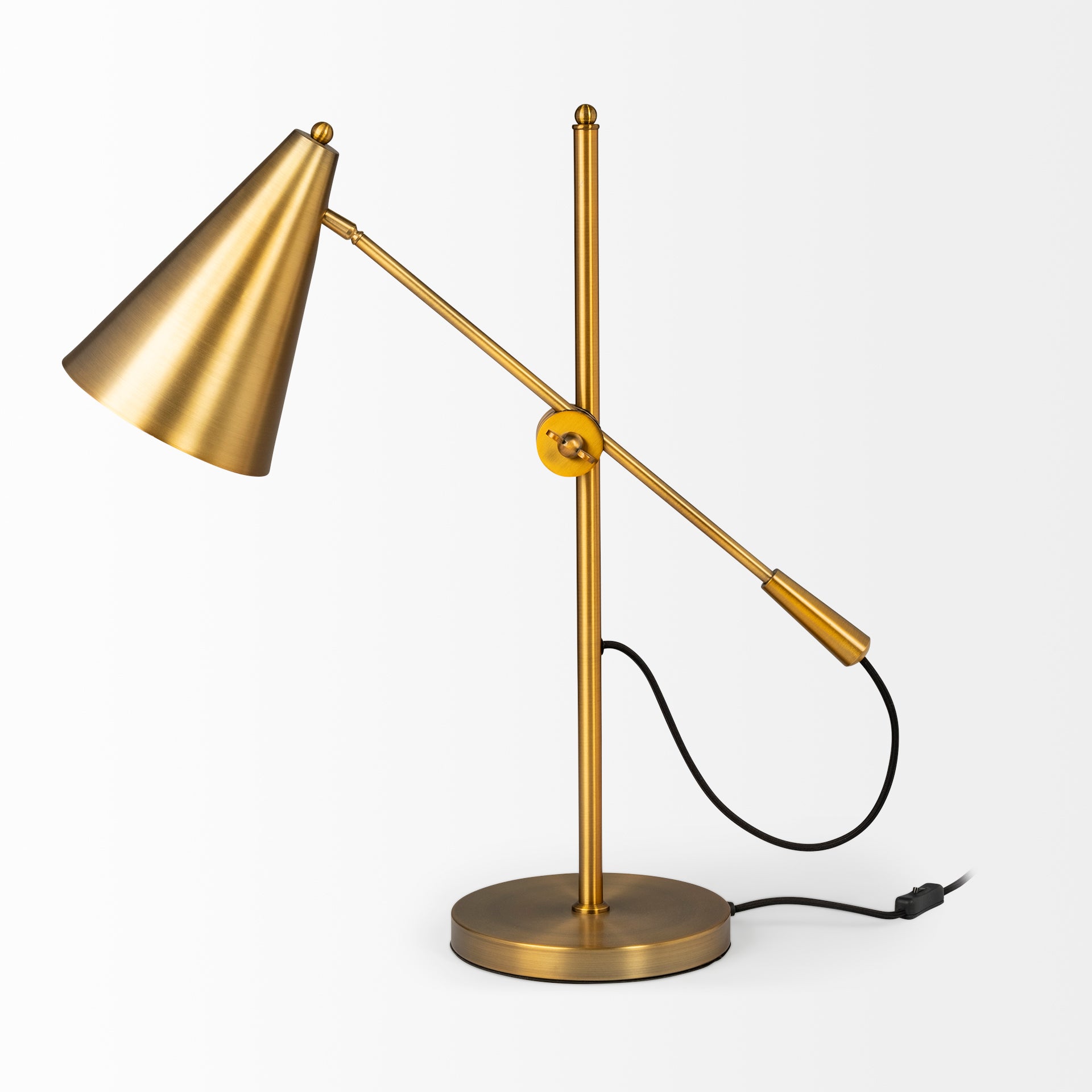 Fragon Table Lamp Gold Metal - table-lamps