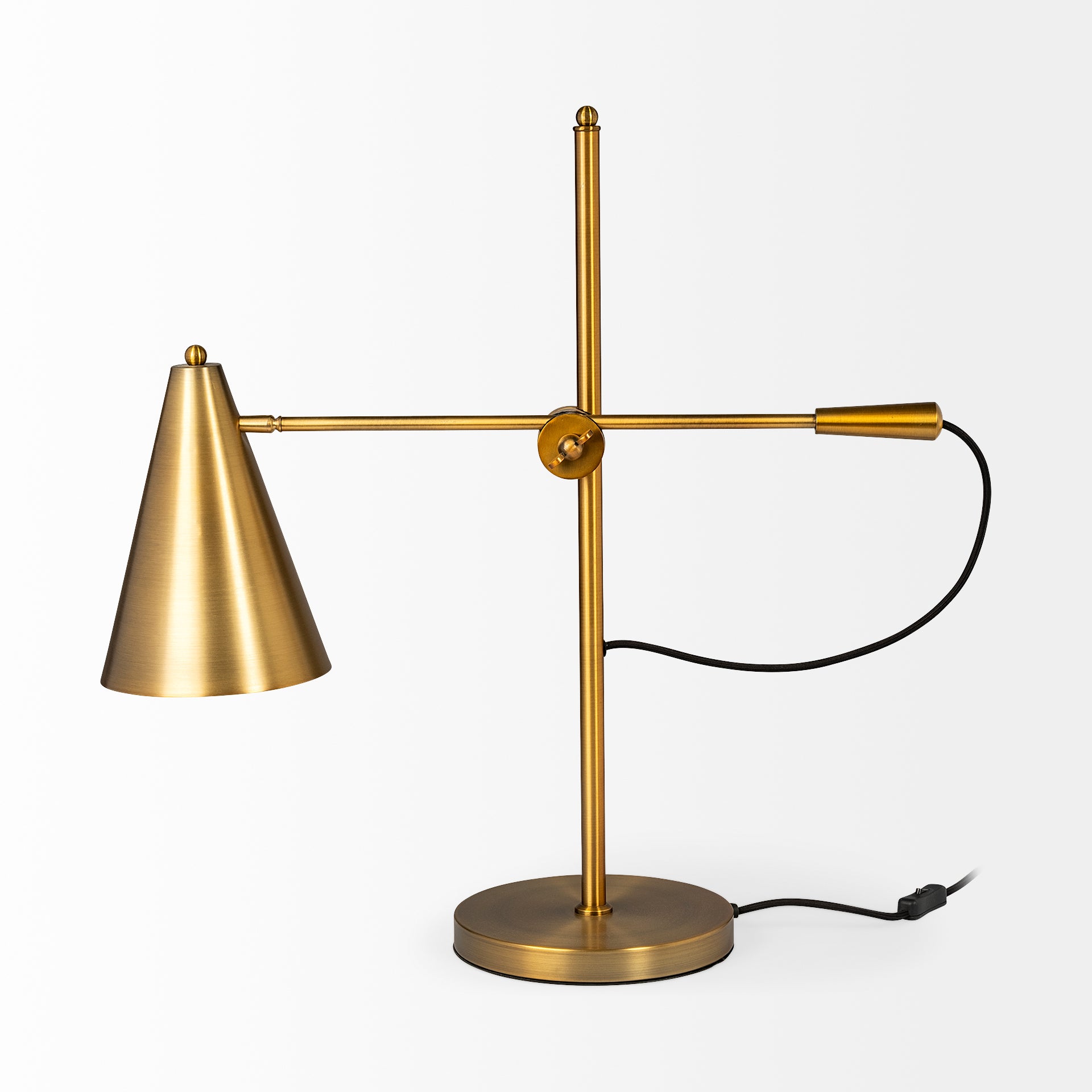 Fragon Table Lamp Gold Metal - table-lamps