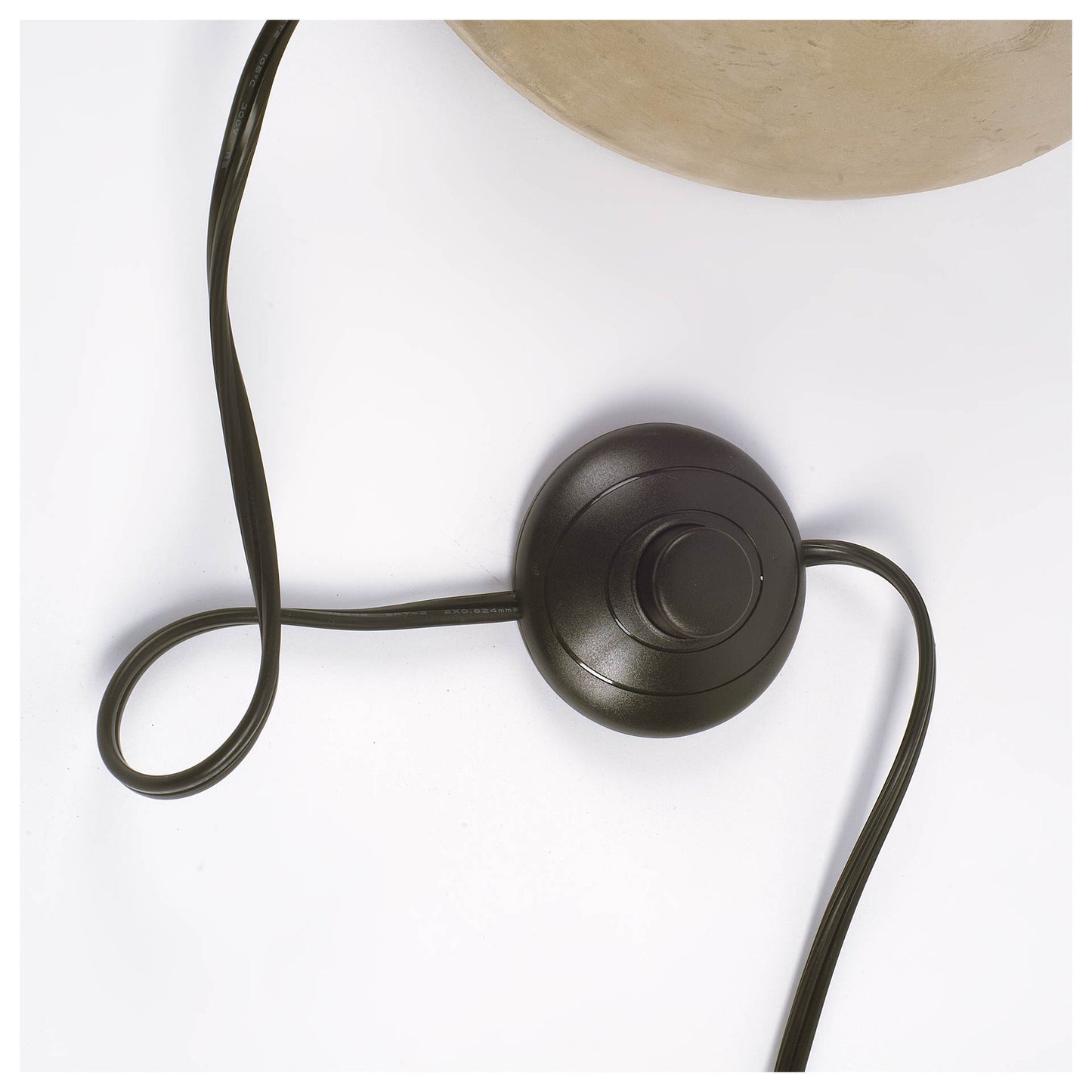 Denmark (55.1"H) Black/Gold Concrete Base Metal Shade Floor Lamp