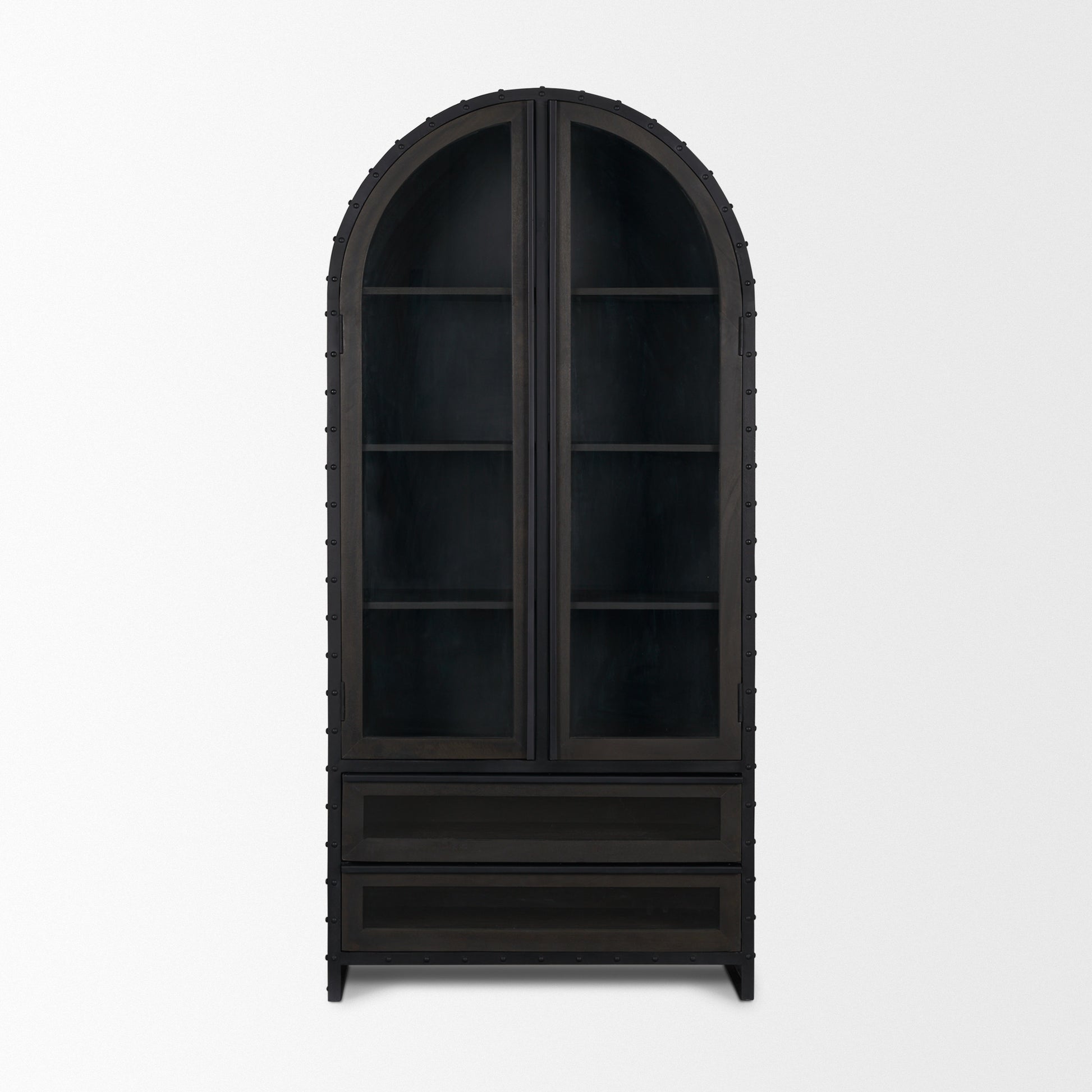 Gehry Cabinet Black Metal - cabinets