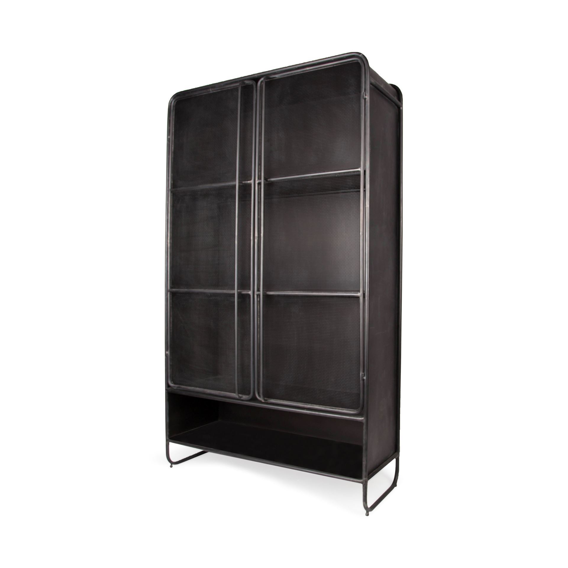 Klaus Cabinet Black Metal - cabinets