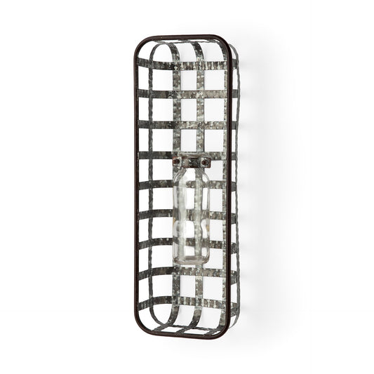 Margaret Wall Decor Silver Metal | Glass - alternative-wall-decor