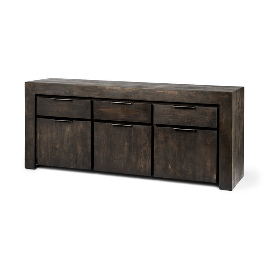 Metzinger Sideboard Brown Wood - sideboards-and-buffets